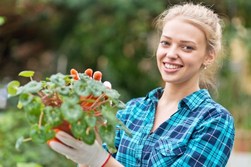 Secure payments area banner for garden maintenance services in Mitcham